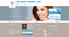 Desktop Screenshot of chapmanmillsdental.com